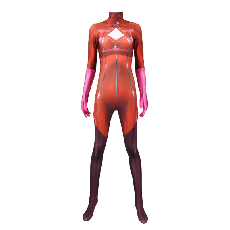 Halloween novo anne takamaki cosplay traje zentai terno anime persona 5 bodysuit adultos crianças macacão