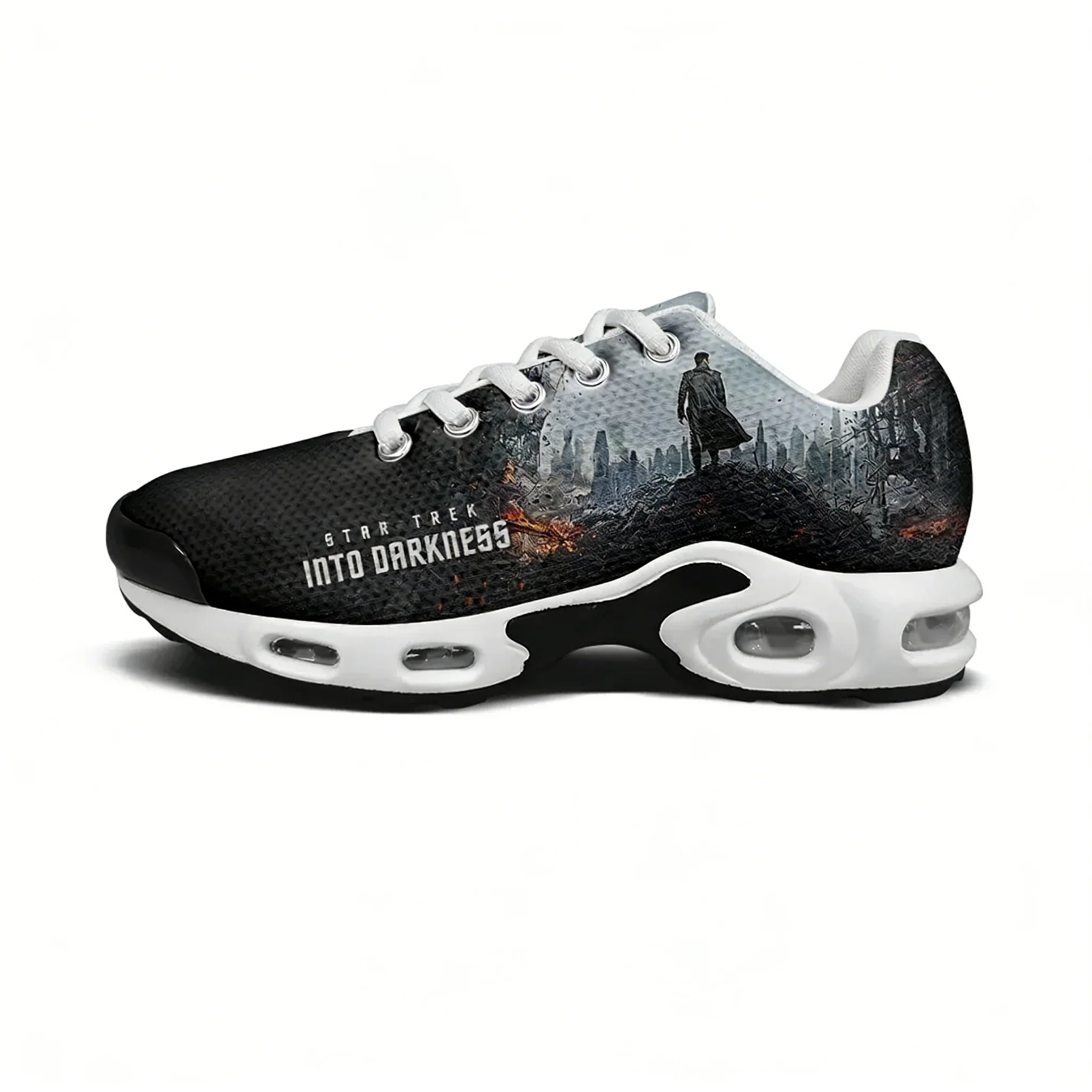 

Легкие спортивные кроссовки Star Trek Into Darkness, модные кроссовки с воздушной подушкой, изготовленные на заказ, для мужчин, женщин и подростков, обувь на заказ