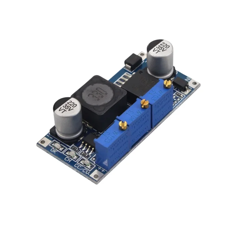 LM2596 Светодиодный драйвер DC-DC Понижающий регулируемый модуль питания CC/CV Зарядное устройство для аккумулятора Регулируемый LM2596S Постоянный ток