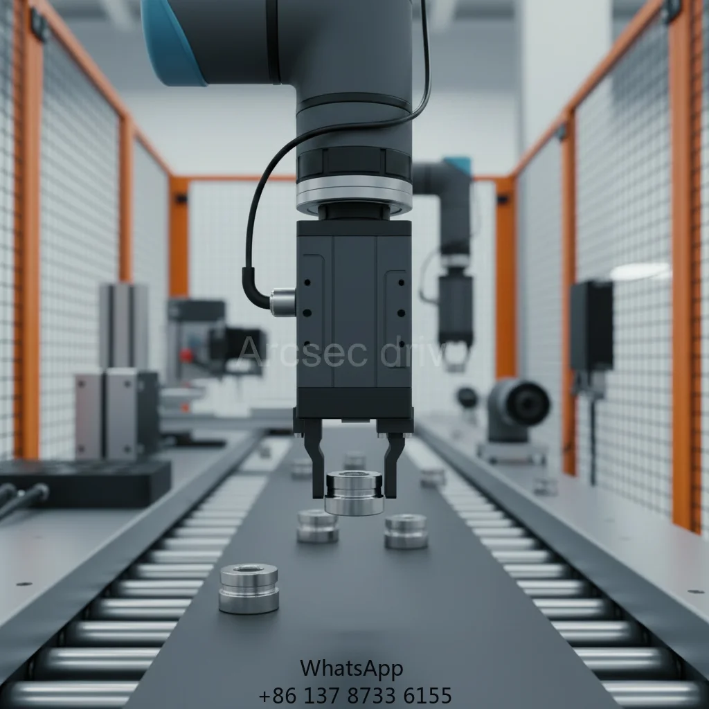 2-Finger Parallel Electric Gripper Long Stroke Adjustable Opening Industrial Robot Gripper For Packaging