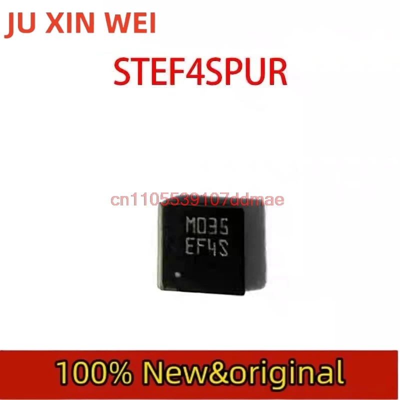 5 ~ 50 قطعة 100% جديد وأصلي STEF4SPUR STEF4S STEF4 طباعة الشاشة EF4S الحزمة: DFN10 رقاقة إدارة الطاقة الصمامات الإلكترونية