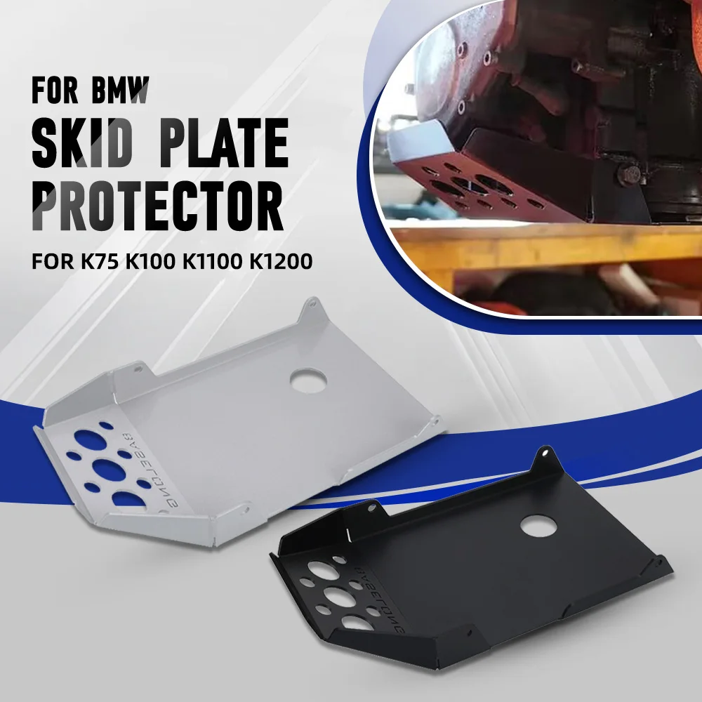 

K75 100 1100 1200 Motorcycle Chassis Expedition Engine Guard Skid Plate Chassis Protective Cover For BMW K75 K100 K1100 K1200