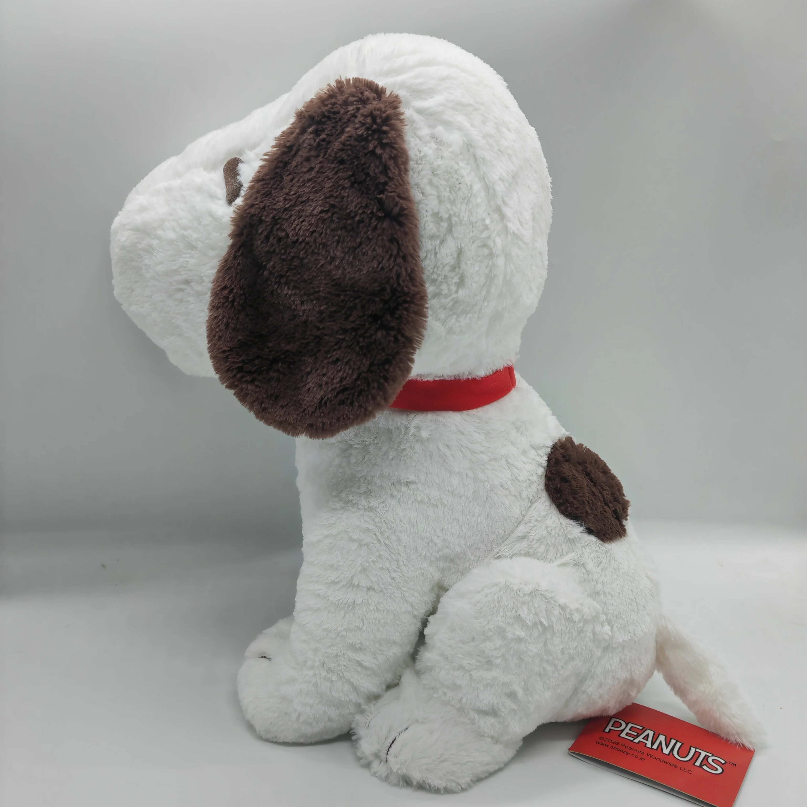 Happiness is a warm puppy 40cm White Hound Snoopy Plush Toy Doll - Soft Cushion, Children's Toy & Gift