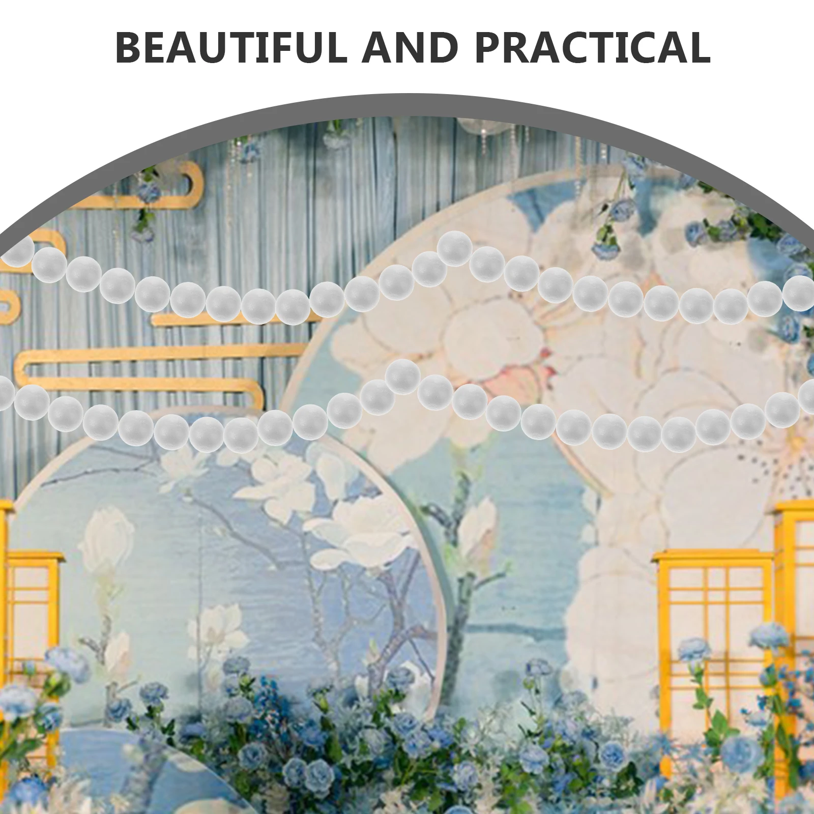 

Polystyrene balls white balls DIY balls craft ball solid ball