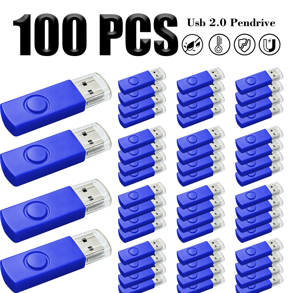 

100pcs/lot New Model USB 2.0 Pen Drives 4GB 8GB 16GB Free Custom Logo Flash Drive 32GB 64GB Photography Gift Memory Stick