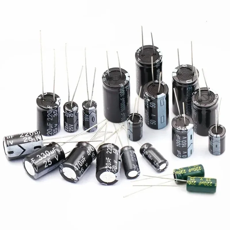 25V Aluminum Electrolytic Capacitor 10UF 22UF 33UF 47UF 100UF 220UF 470UF 680UF 1000UF 2200UF 3300UF 4700UF 6800UF 22000UF