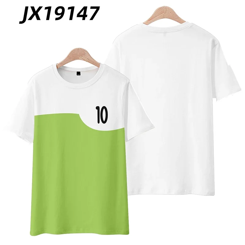 T-shirt manches courtes pour garçon et fille, vêtement de fête pour enfant de 1, 2, 3, 4, 5, 6, 7 à 14 ans, dessin animé Ben10