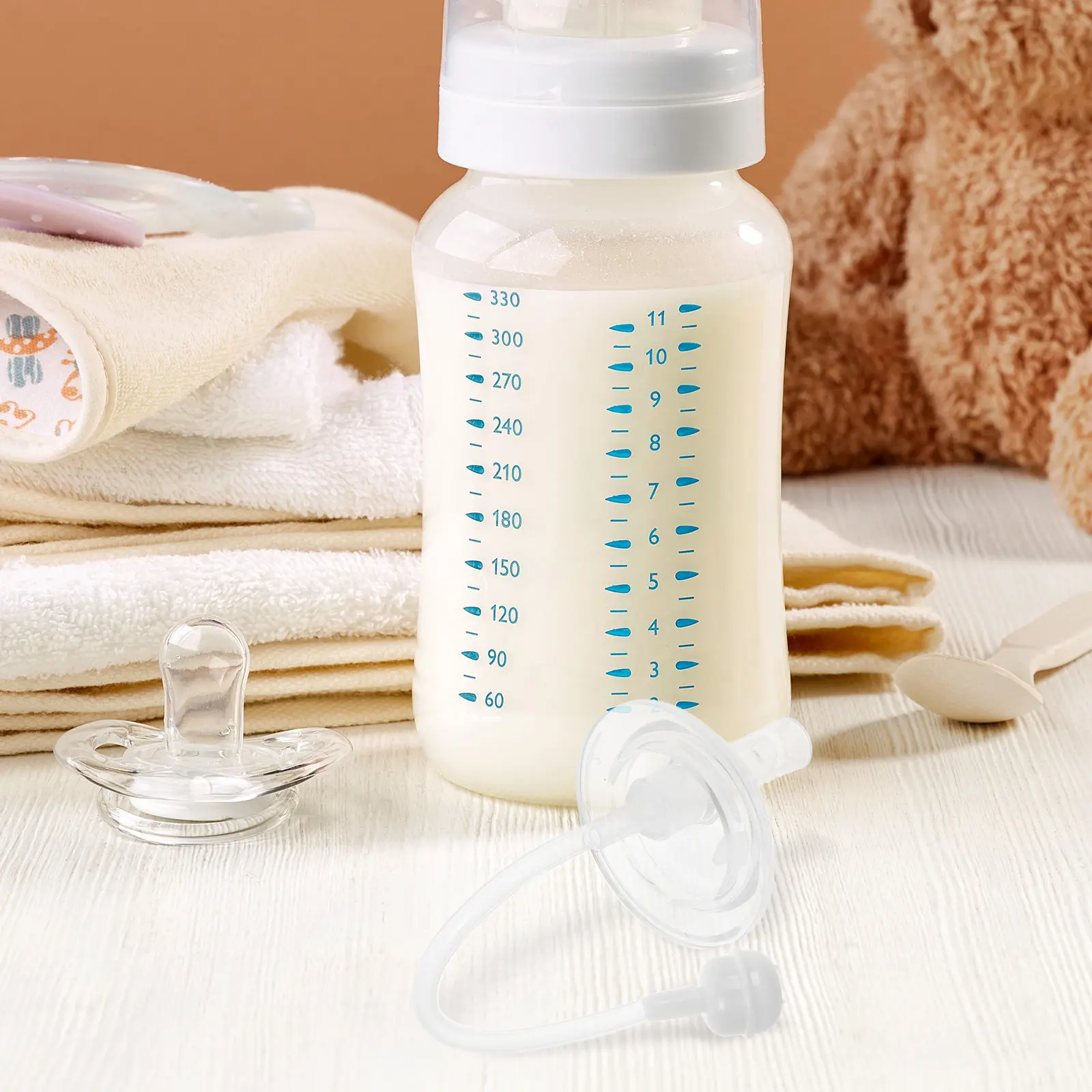 

Transparent Silicone Sippy Cup Straw Replacement Set for Wide Mouth Baby Bottles Toddlers Leakproof Detachable Easy Cleaning