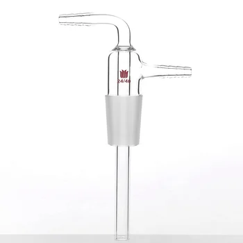 Synthware ก๊าซหรือของเหลวอินพุตเชื่อมต่อ24/40ร่วมความยาวท่อล่าง: 75mm/250mm, φ10mm อินเตอร์เฟซหัวฉีดขนาดเล็ก A31