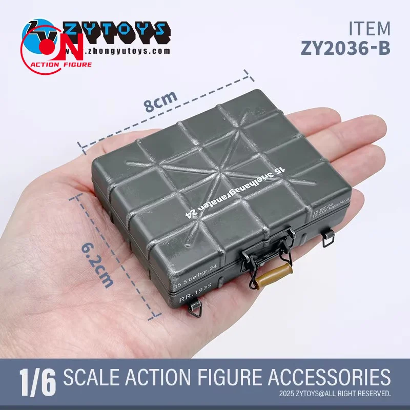 ZYTOYS ZY2036 ZY2022 1/6 スケール第二次世界大戦武器ボックスアクセサリーモデル 12 インチアクションフィギュアボディ人形
