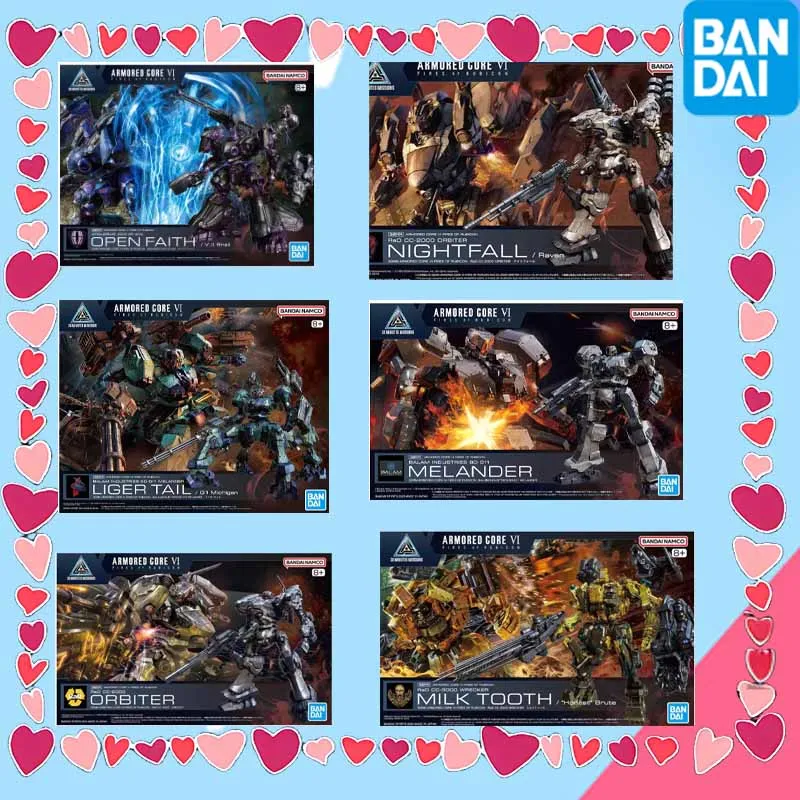 

Высокое качество BANDAI GUNDAM 30 мм 1/144 бронированный сердечник BALAM INDUSTRIES BD-011 MELANDER OPEN FAITM аниме фигурка в сборе