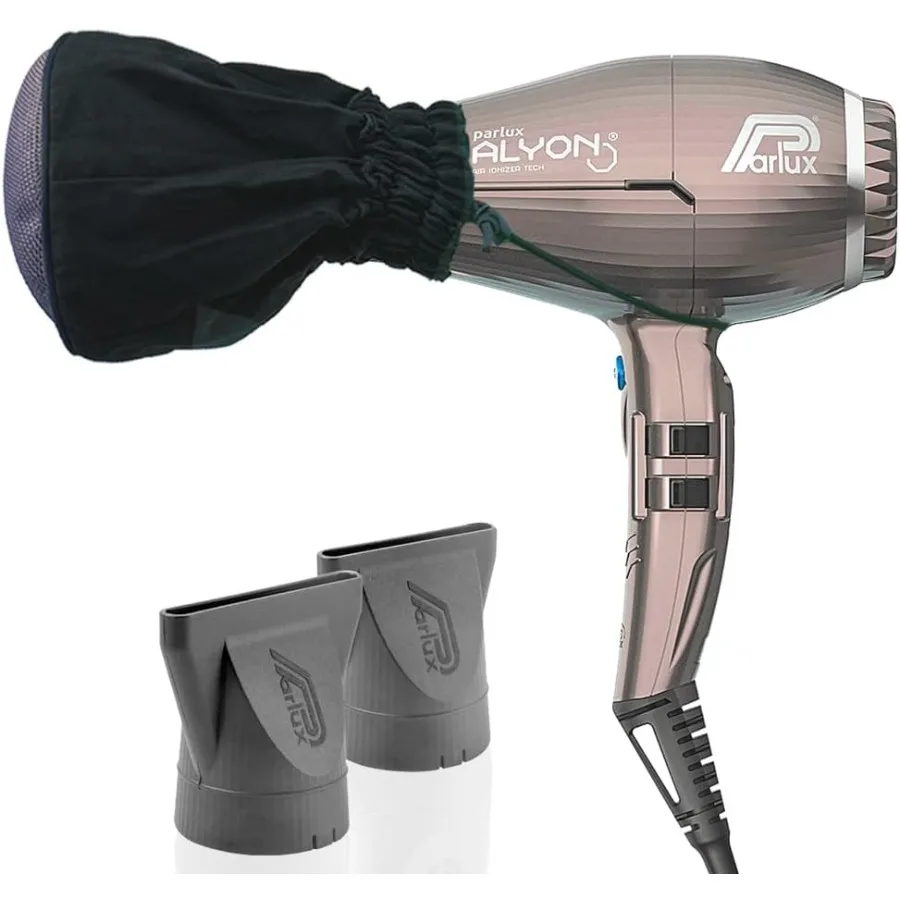 

Alyon Бронзовый фен + комплект диффузора с металлической сеткой Легкий ионный быстросохнущий профессиональный фен для село без вьющихся волос