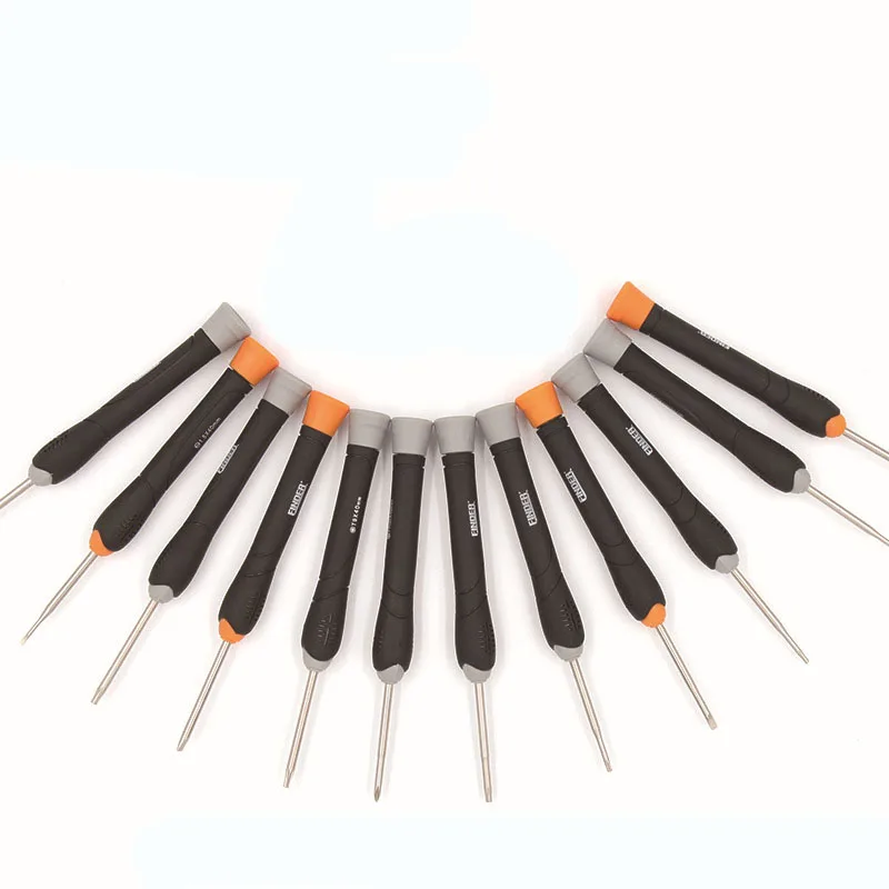 Clearance Sale 12 Pcs CR-V Precision Screwdriver Set Phillips&Torx Screwdrivers Hand Tool for Mobile Phone&Watches&Glasses