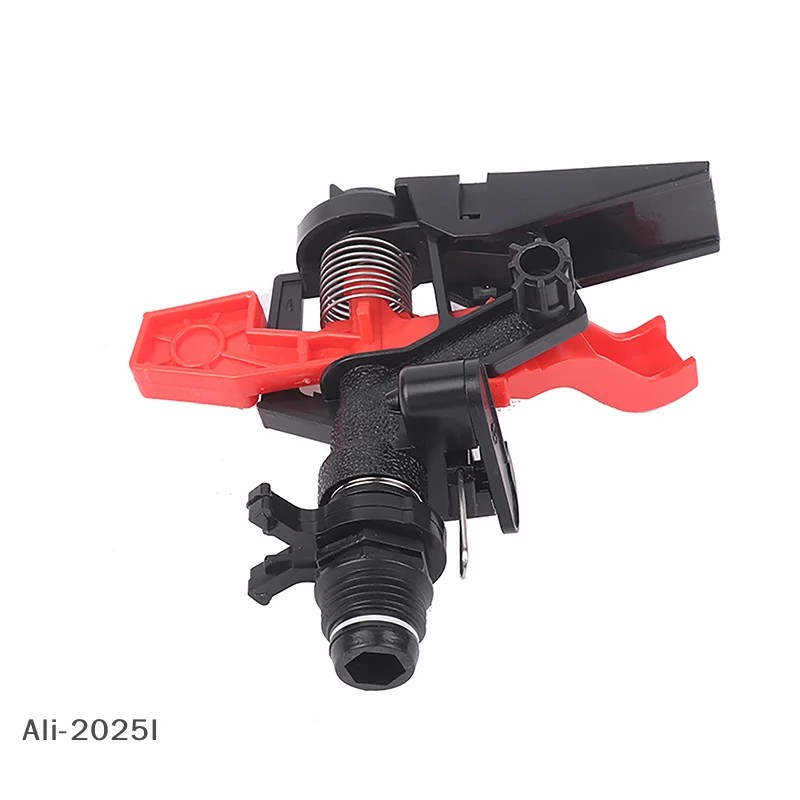 

1/2"Adjustable Rocker Impact Sprinkler Garden Agriculture Watering Nozzle Lawn Irrigation Watering 360°Rotary Jet