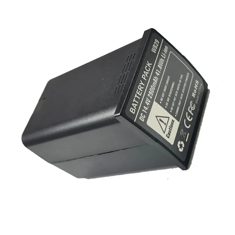ALLCCX WB29 14.4V 2900mAh Li-ion Replacement Battery For Godox AD200 AD200 Pro II AD300 AD300 Pro Studio Flash