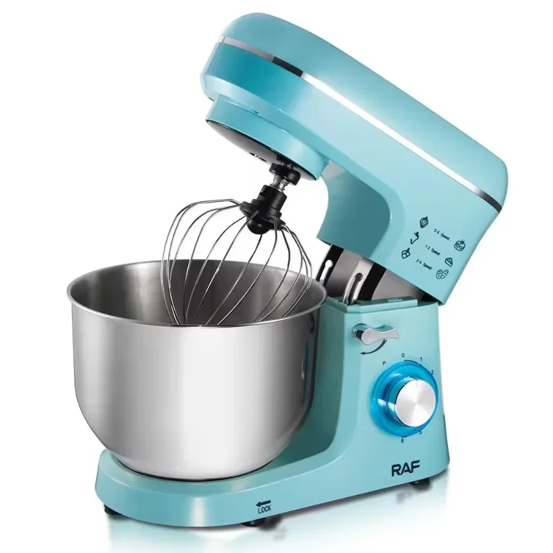 Multifunctional 6.8 liters Kitchen Vertical Cake Mixer Baking Dough Kneader Bread Dough Vertical Baked Food Mixer