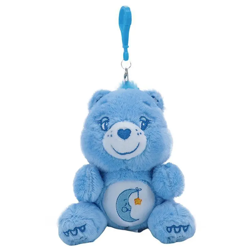 12cm cuidados ursos chaveiros de pelúcia mochila chaveiro casal ins estilos brinquedos de pelúcia mochila decoração aniversário bonito chaveiro de pelúcia