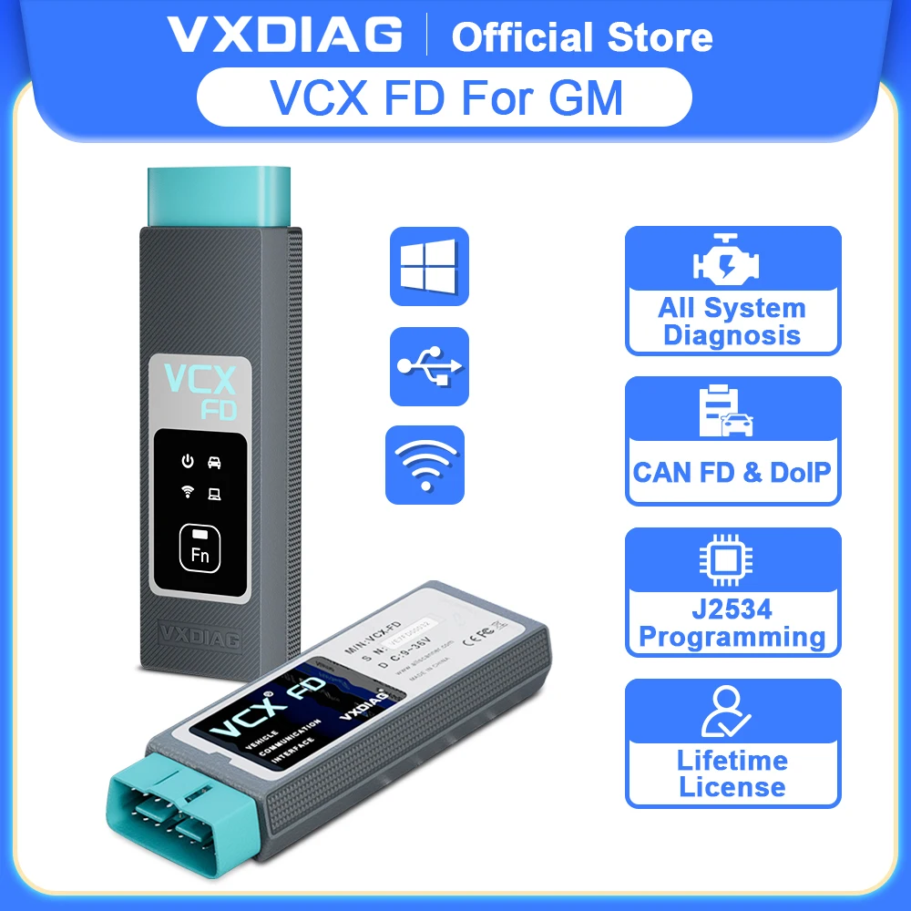 مُحلِّل شامل لجهاز VXDIAG VCX SE Pro 3 في 1: أفضل أداة تشخيص سيارات لجميع أنظمة ECU
