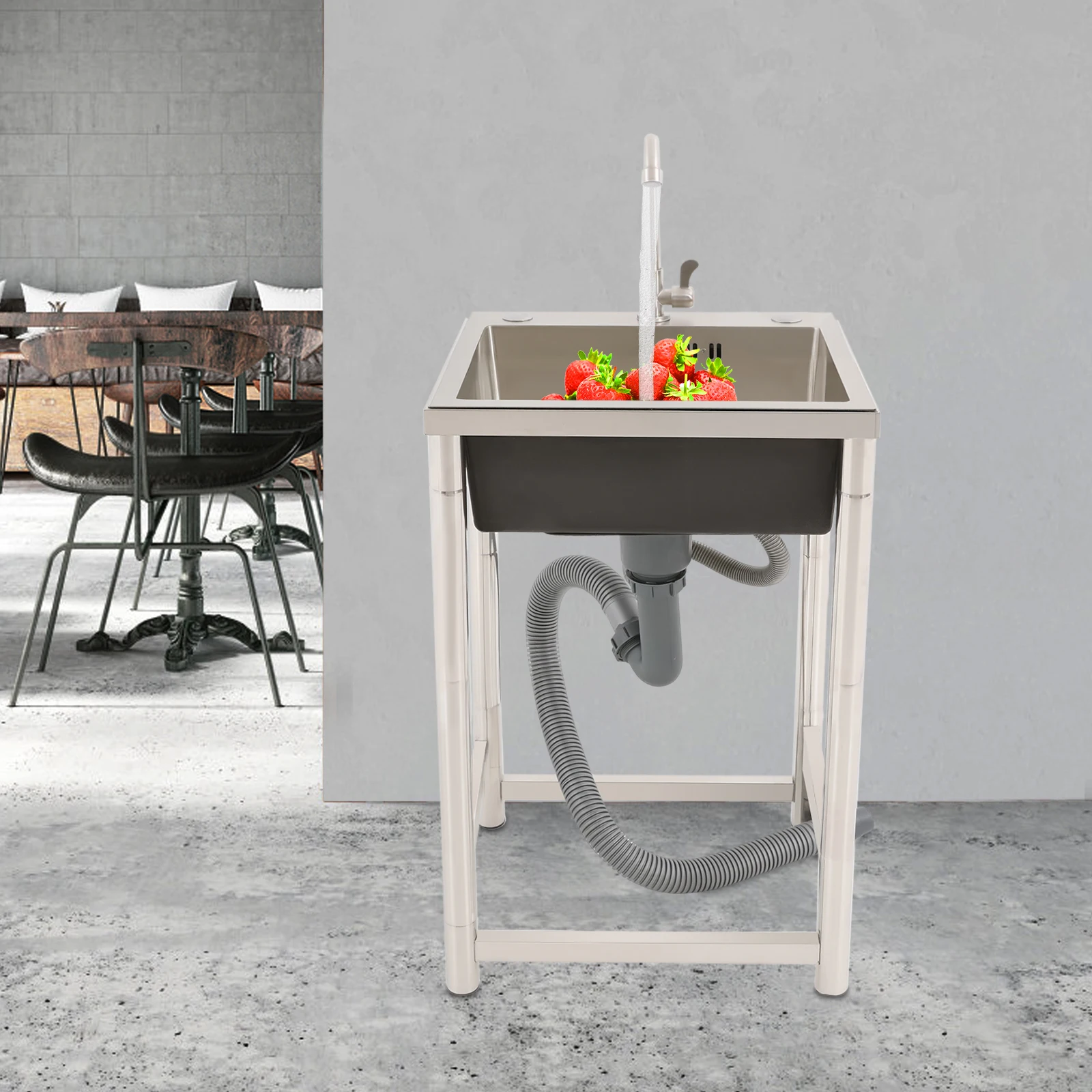Stainless Steel Kitchen Sink, - огляд і ціна Home Bar Sink