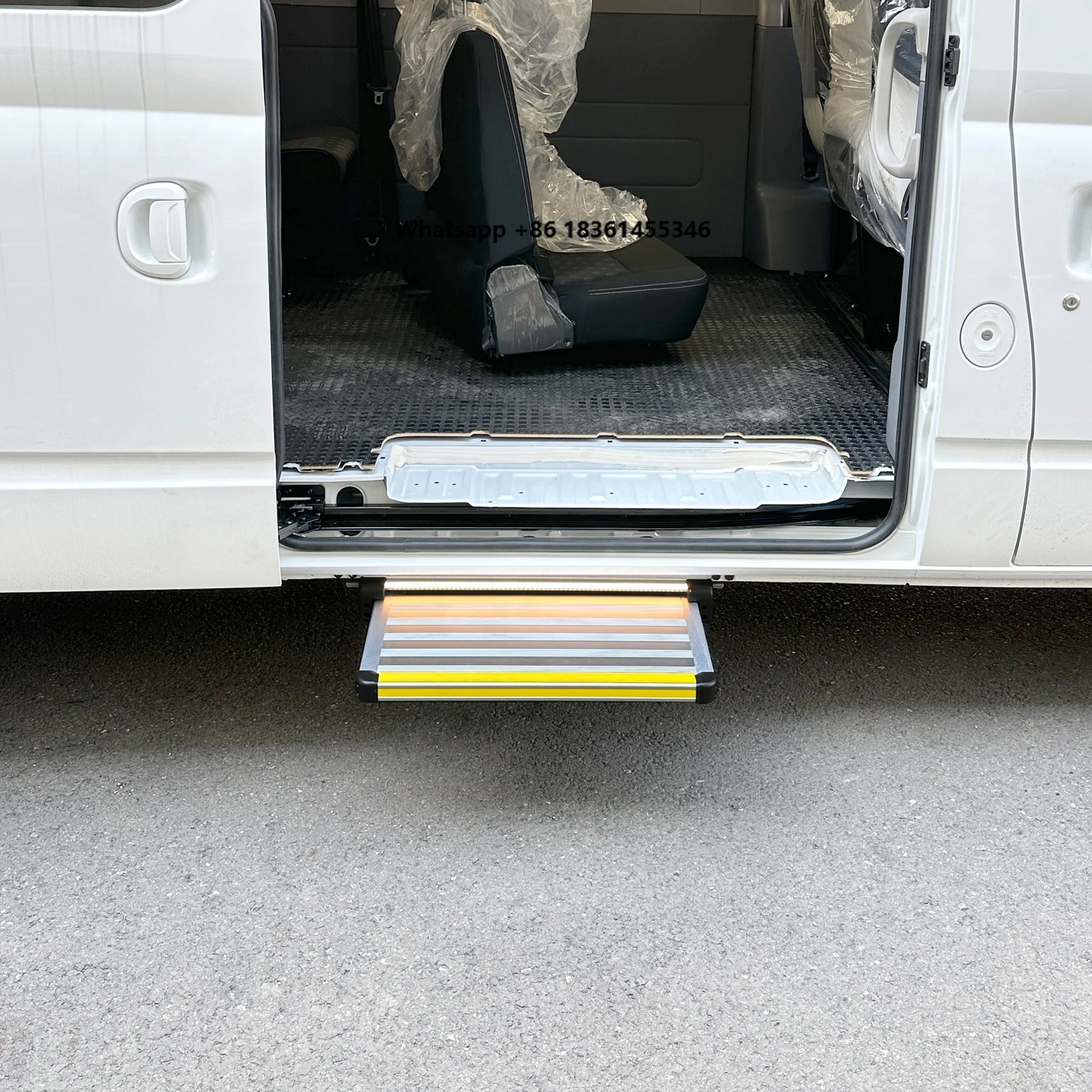 

Universal Aluminum Flooring 600*300mm New Electric Auto Foot Step Pedals for Bus and Car Accessories