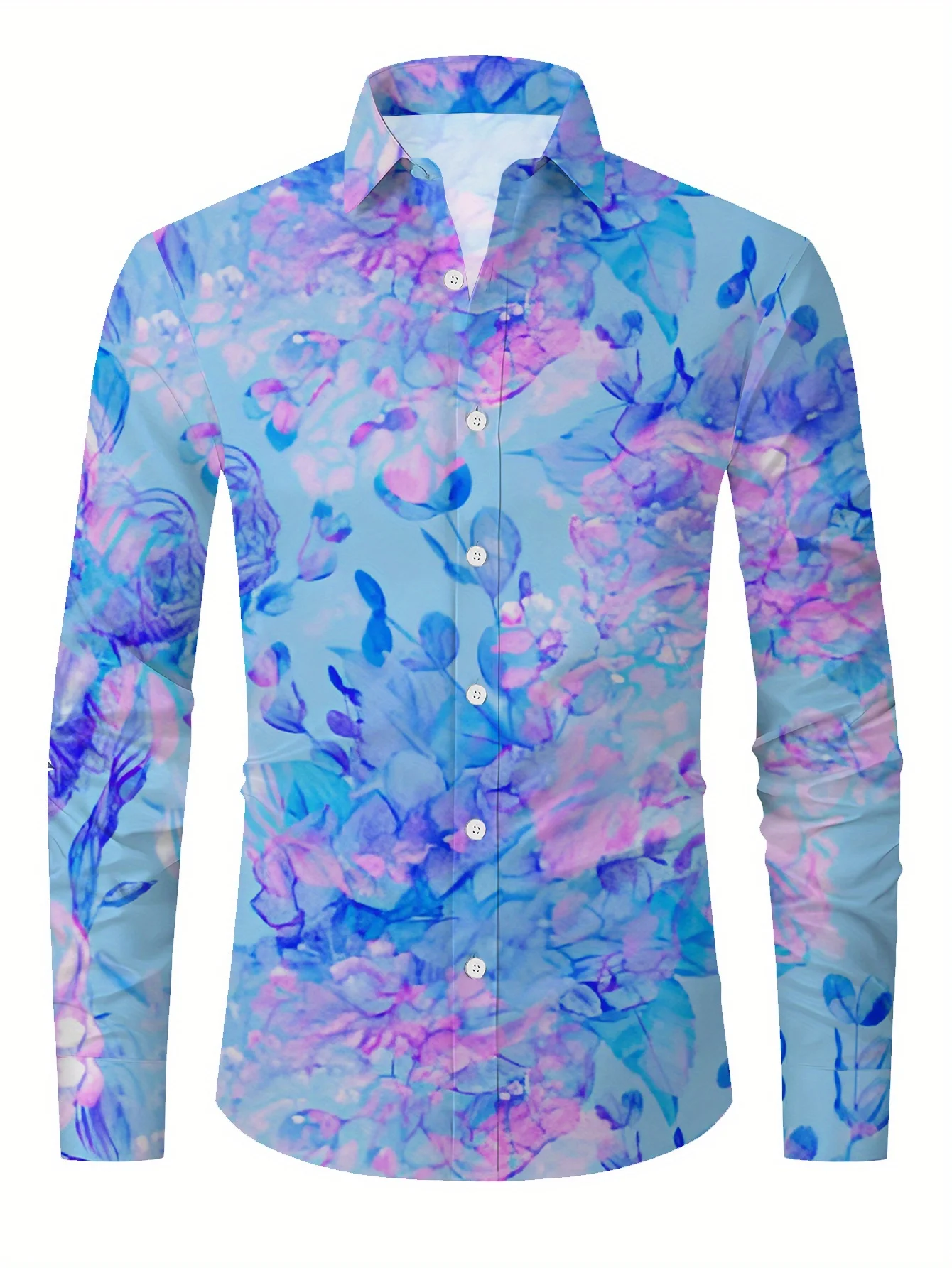 

Men'S Stand Collar Long Sleeve Print Shirt in Gray and Yellow Geometric Line Pattern,