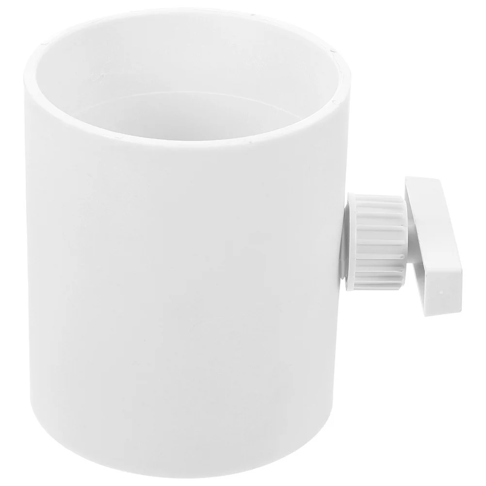 

PVC Regulating Valve Durable Manual Air Flow Control Adjustable Duct Damper Ventilation Backdraft Preventer Draft Blocker