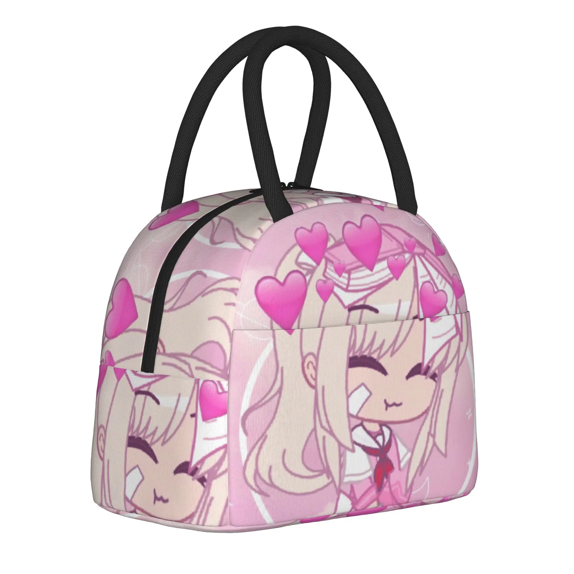 Insulated Lunch Boxes Gacha Life Cartoon Merch Lunch Food Box Unique Design Cooler Thermal Lunch Box For Outdoor