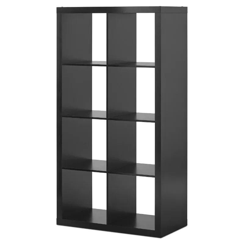 

Gardens 8-Cube Storage Organizer Solid Black 30.16 X 15.35 X 56.77 Inches