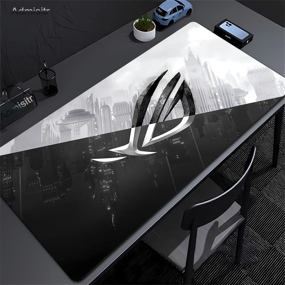 

Геймерский коврик для мыши с рисунком Asus, игровой коврик для мыши, защита для стола, компьютерные аксессуары, коврики Kawaii, аниме, расширенные коврики для мыши