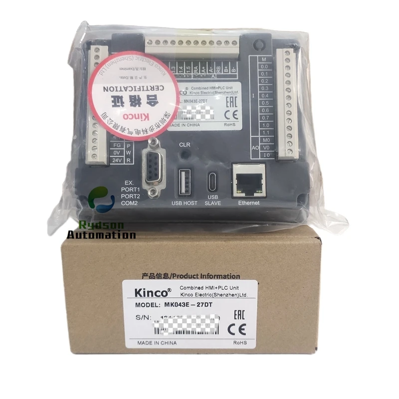 Imagem -02 - Polegada Série de Automação Kinco Tela de Toque Hmi Mais Plc Mk043e27dt Scale Industrial Cpu Arm Risc 700 Mhz 4.3