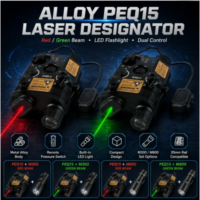 Compatible M300A M600C Alloy Illumination Fitting Dual‑Mode Tail‑Control Beam Module