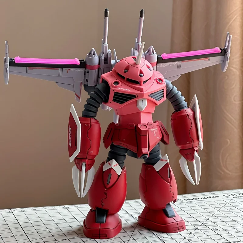 HG 1/144 260 Justice Z'Gok Athrun Zala, Kit de Modelo de Mecánico Personalizado para Armar, Figura de Acción, Juguete de Rompecabezas para Niños, Adorno de Escritorio, Regalo