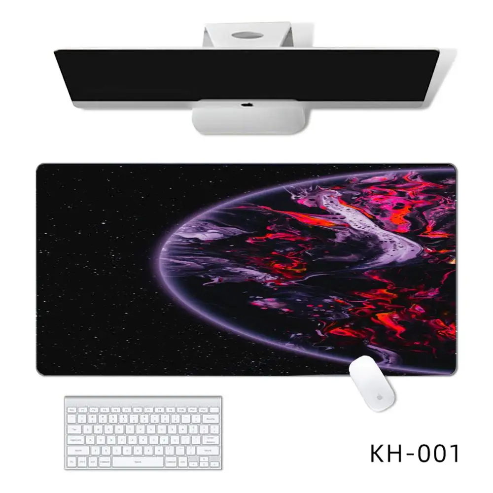 The most beautiful earth Mouse Pad Mouse Pads For Desk, Gaming Mouse Pad,  with Stitched Edges and Non-Slip Rubber Base