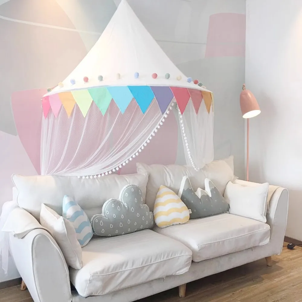 Baby Mosquito Net Bed Canopy Play Tent for Children Kids Pla