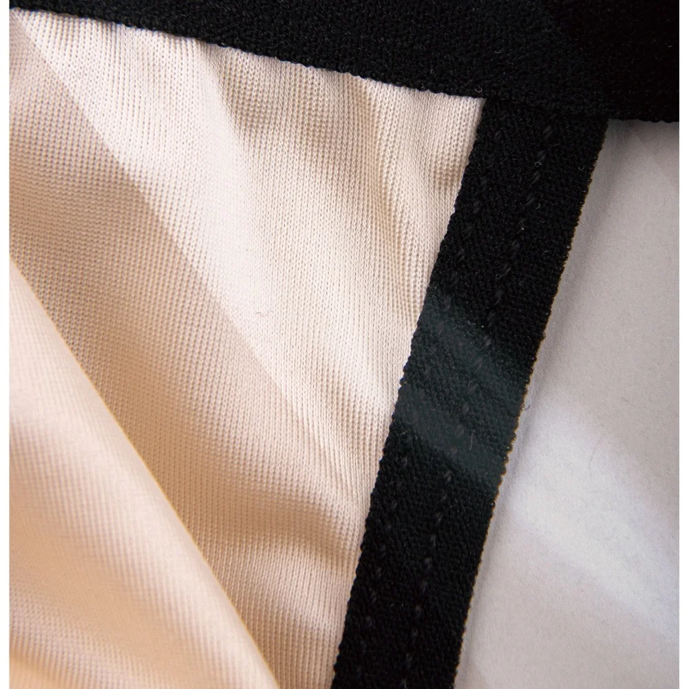Smooth Satin Briefs Men Satin Thong 90 Nylon 10 Spandex Breathable Fabric Low Rise Design Seamless Construction
