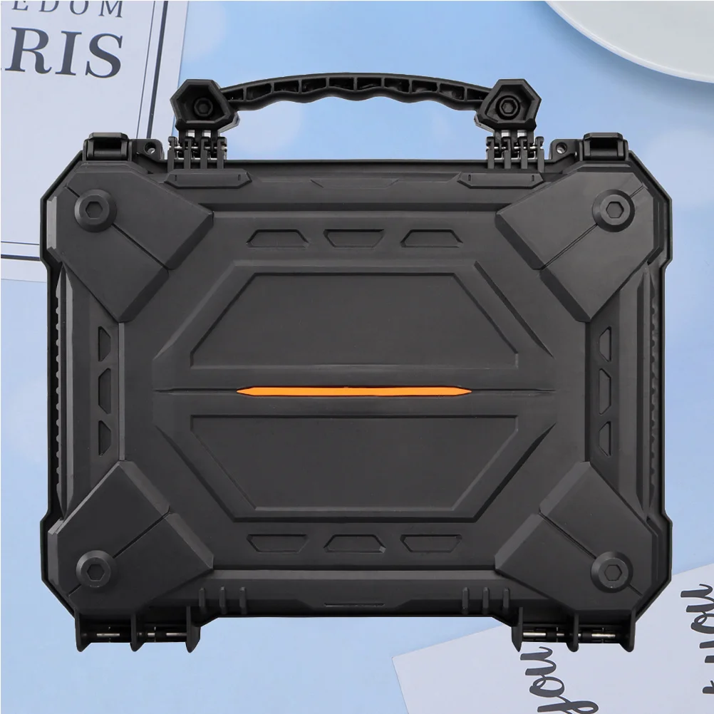 

Waterproof Dustproof Tool Box 5L 32Cm Black High-Density Sponge Shockproof For Camera Digital Accessories Storage Safety Kit