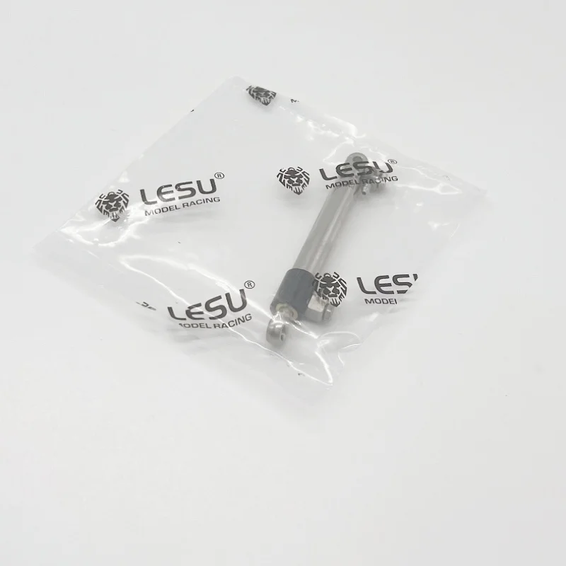 LESU Metall-Hydraulikzylinder 70,6 mm bis 110,60 mm für 1/4 RC-Autos Lenksystem TH22490 LKW DIY Zubehör Spielzeug – Detail 9
