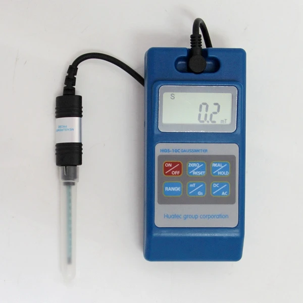 For Measure DC Or AC Magnetic Field And Flux Density Digital Tasla meter Gauss Meter