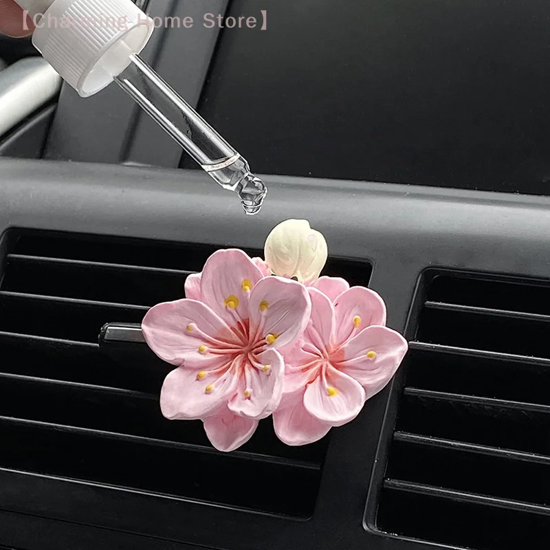 【M】คลิปน้ำหอมติดรถยนต์ ดอกไม้  - Car Accessories Juicy Couture บทวิจารณ์และราคา