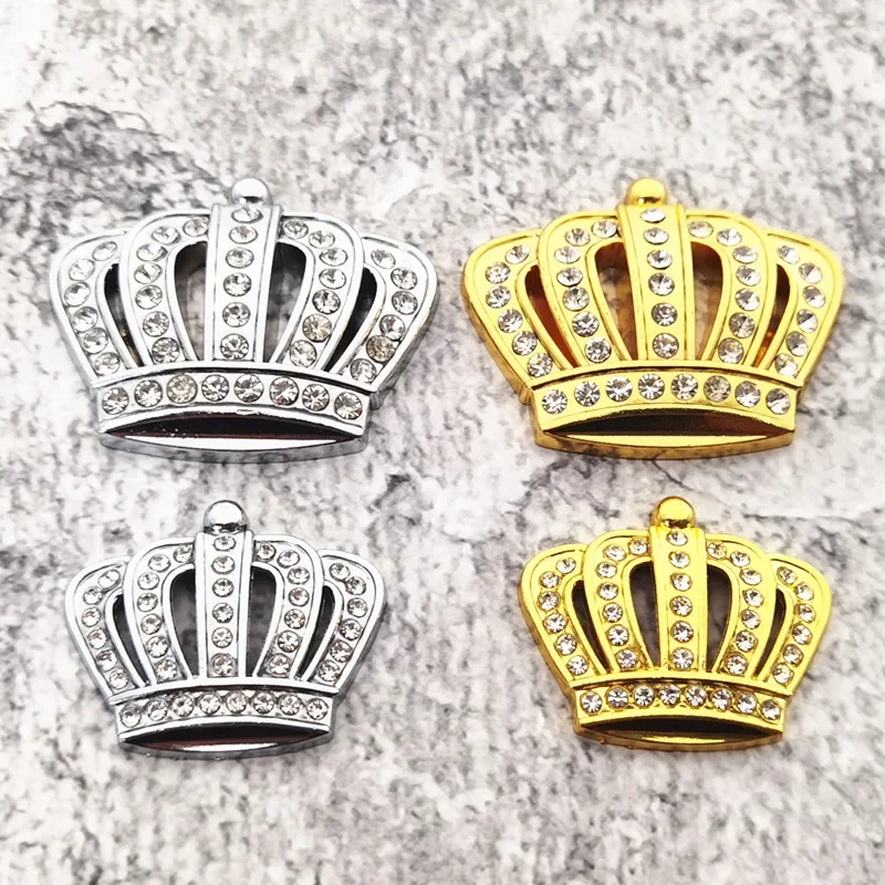 

Crown Diamond Car Crown Gold Royal Sticker Wings Emblem Badge for BMW Audi Honda Toyota Chevrolet Ford Opel Imperial Crown KIA
