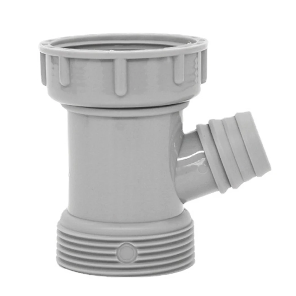 Female Pipe Connector Kitchen Sink Drain Adapter Home Plumbing Solutions Versatile Pipe Connector Compact Y-Shaped Design