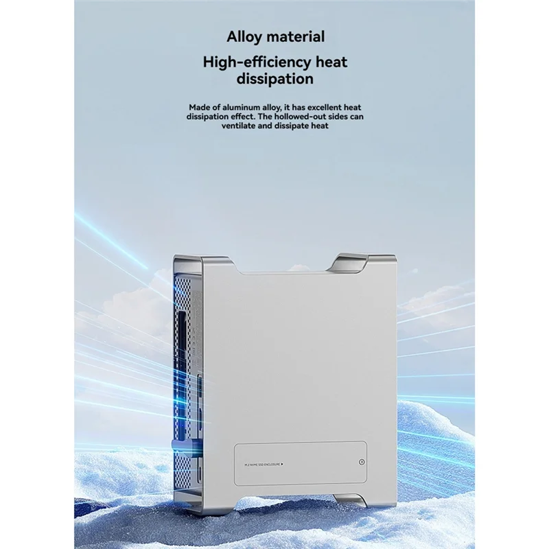 

Hot Selling-Dock Stand For Mac Mini With M.2 NVME SSD Enclosure 8TB Max 10Gbps SD/TF USB C HUB Docking Station,Dock Stand For