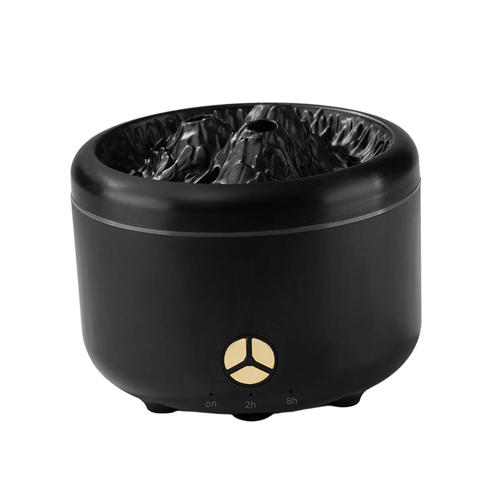 Umidificatore per aromaterapia a fiamma silenzioso spegnimento automatico portatile 2 colori chiari a fiamma Mini umidificatore per scrivania Yoga camera da letto Home Hotel