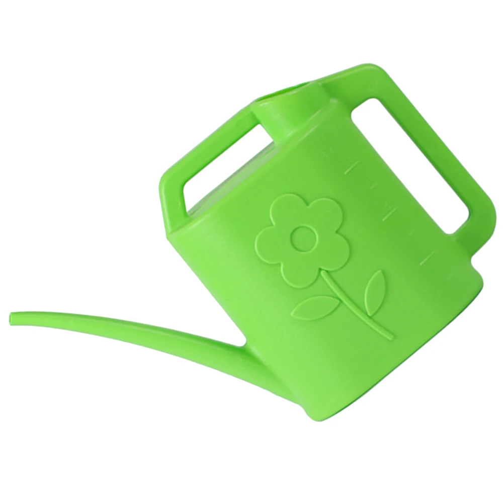 

Plastic 4L Long Watering Can Spout Garden Indoors Plants Large Capacity H Garden Watering Bucket grip Sprinkler Practical Gift