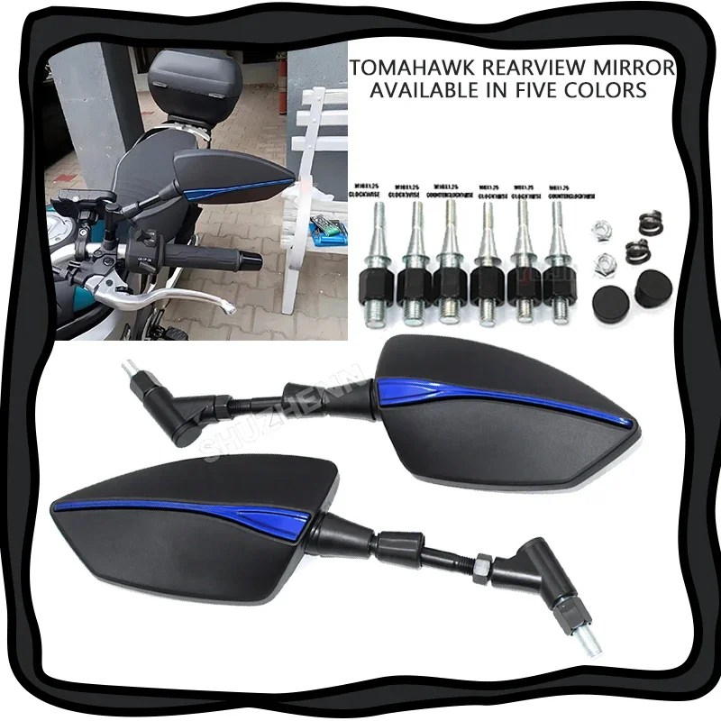 لبياجيو MP3 250 300 500 HPE دراجة نارية الجانب مرآة مرايا الرؤية الخلفية