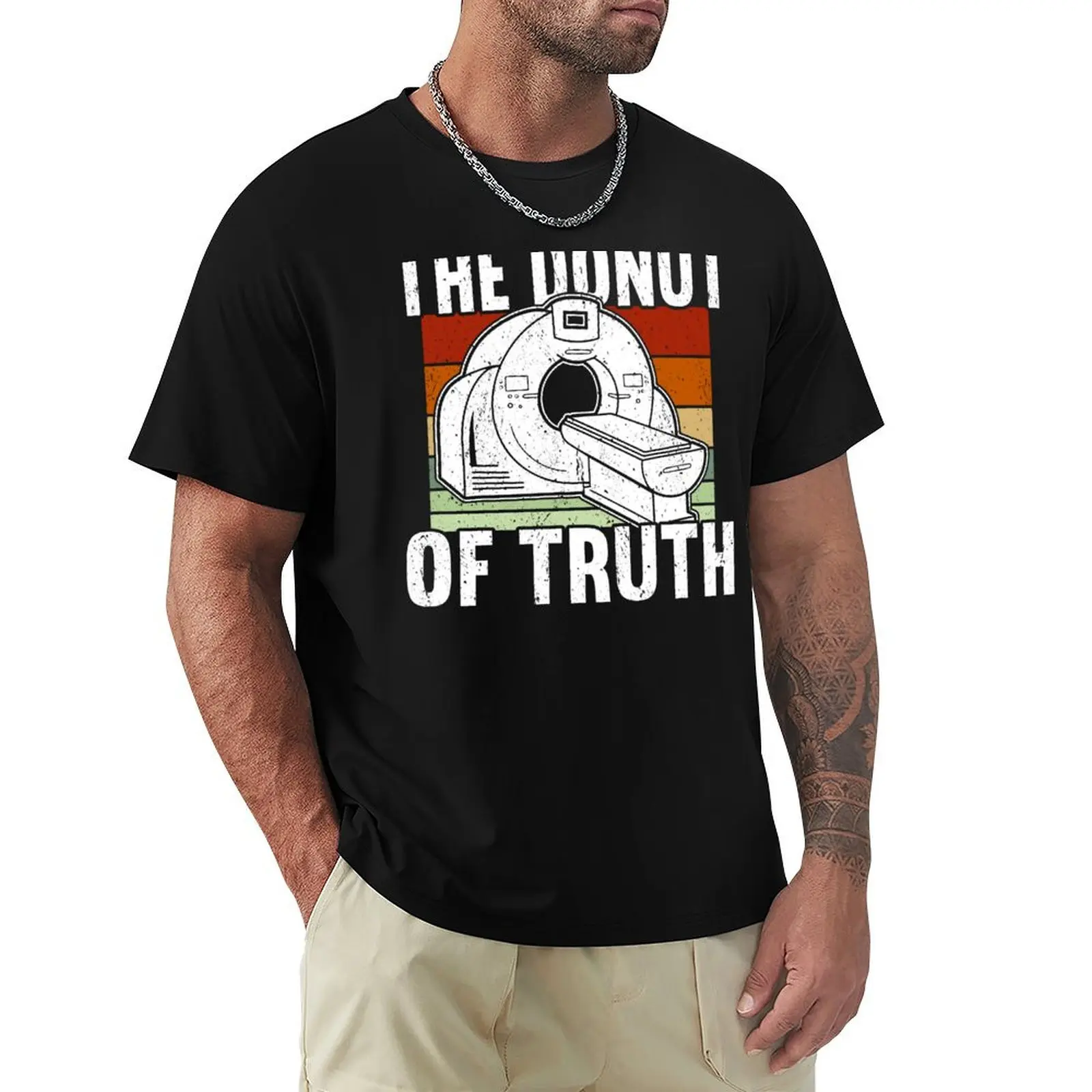 Radiología: El Donut de la Verdad - Camiseta de Radiólogo y Técnico Radiológico para Vacaciones de Verano, Estilo Casual