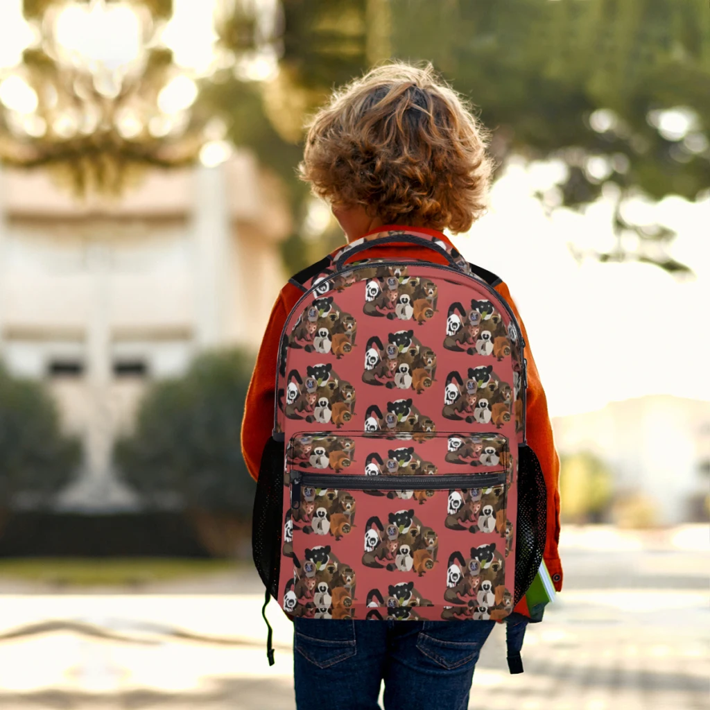 L ist für Lemur neue weibliche Mode hohe Kapazität wasserdichten College-Rucksack trend ige Laptop-Reisebuch Tasche ﻿ ﻿