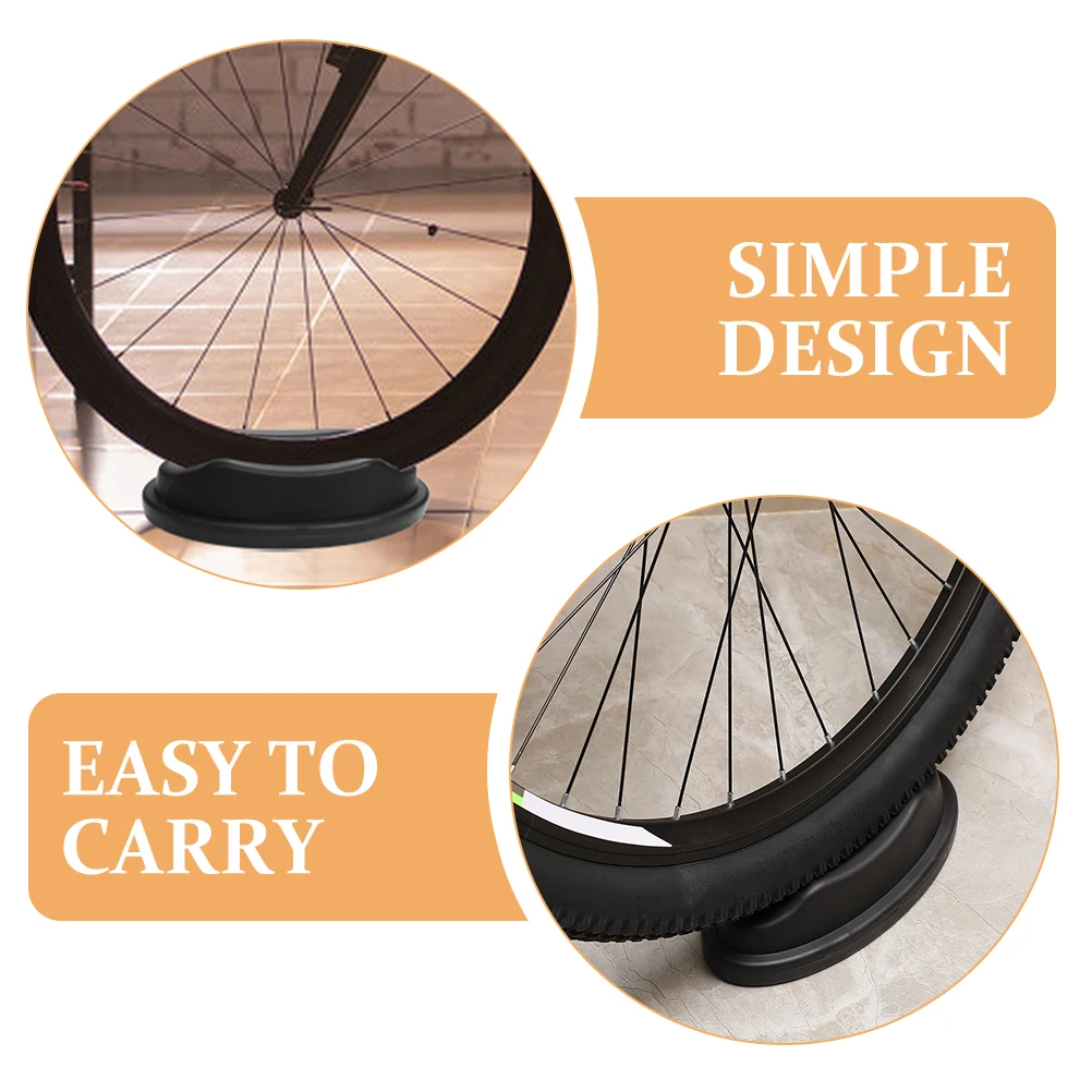 

4Pcs Bike Trainer Front Wheel Riser Blocks Stable Indoor Cycling Trainer Stand Front Wheel Pad for Bike Riding Platform Exercise