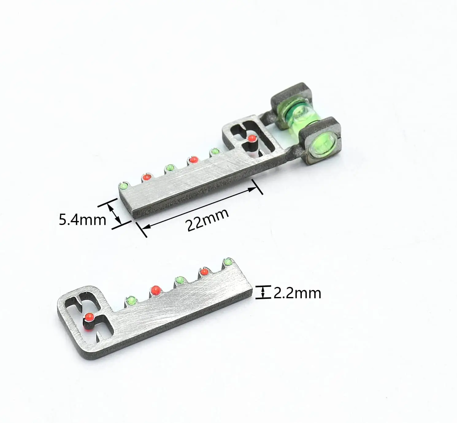cs Slingshot Sights Level Sighting Device Mechanical Sight Stainless Steel Slingshot Sight for Adults Slingshot Hunting Shooting image 2