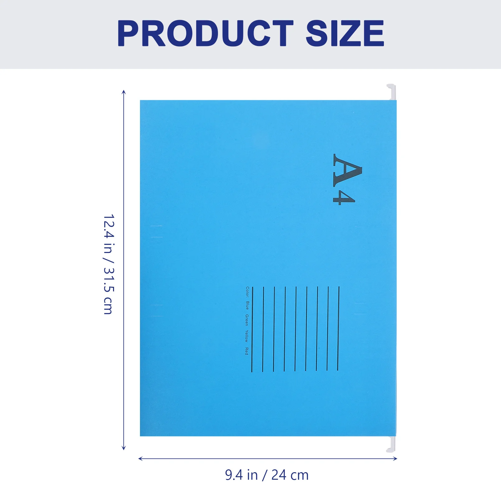 

10Pcs A4 Suspension File Folder Hanging Document Organizer for Home Office Archival Storage Small Classification Labels